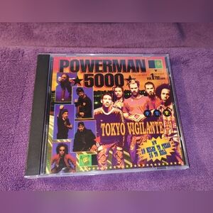 POWERMAN 5000 cd Tokyo Vigilante / 20 Miles Texas 3 TRK promo Single